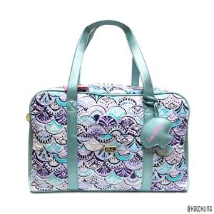 Last 1! Betsey Johnson Mermaid Weekender Bag